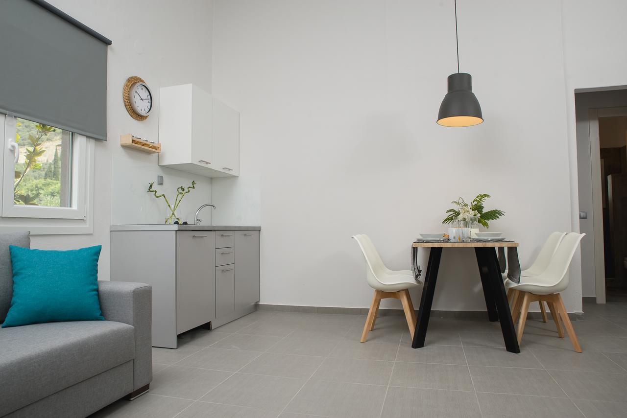 Palio Grey Apartments Palaiontsiflikion Bagian luar foto