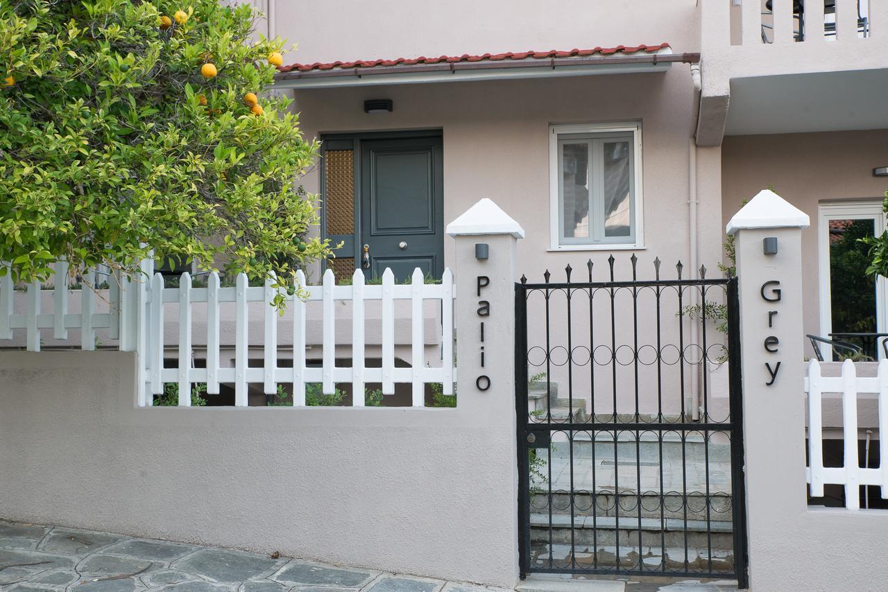 Palio Grey Apartments Palaiontsiflikion Bagian luar foto