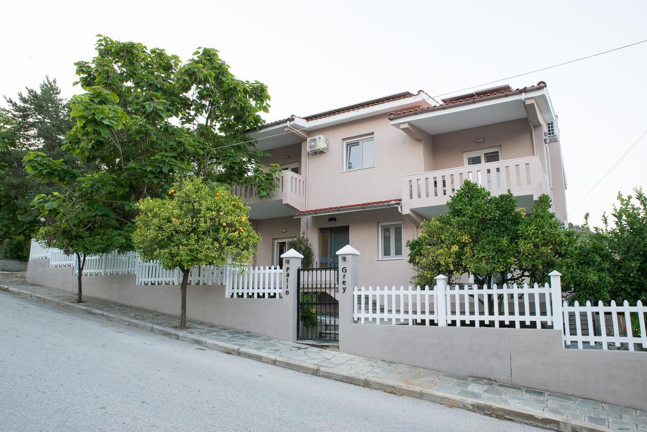 Palio Grey Apartments Palaiontsiflikion Bagian luar foto